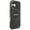 Oryginalne Etui AMG Double Layer do iPhone 17 | Transparent Smocked | MagSafe | Czarny